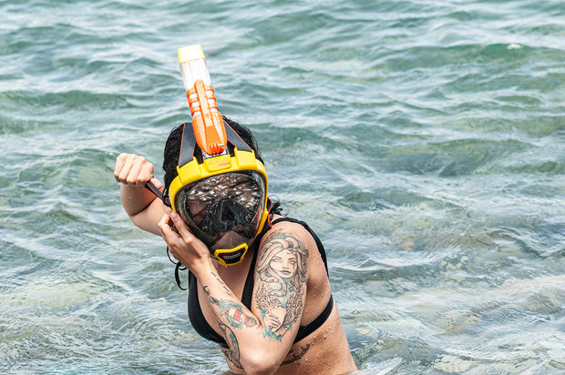 Ocean Reef Aria QR+ Full Face Snorkeling Mask