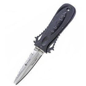 Aqualung Squeeze Lock Stainless Steel Knife - Blunt Tip