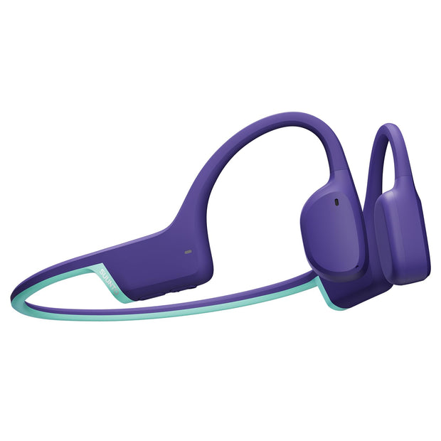 SUUNTO Aqua Light Swimming Open-Ear Bluetooth Headphone, 32GB MP3 Player for Running, Bone Conduction Headphone w/Dual-Mic, IP68 Waterproof, 10H Playtime & APP Support, 28g Lightweight, Reef Blue(Reef Blue)