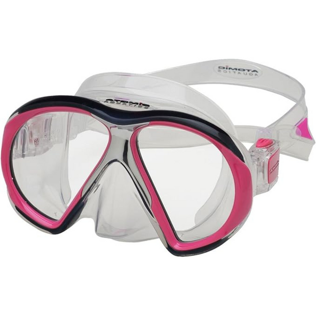 Atomic Aquatics Subframe Mask(Clear/Pink / Medium)