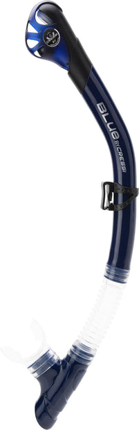 Cressi Scilla Dry Snorkel(Blue Navy)