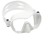 Cressi Mini Frameless Dive Mask(White)