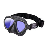 TUSA M-2001 Paragon Scuba Diving Mask(Black w/ Fabric Strap)