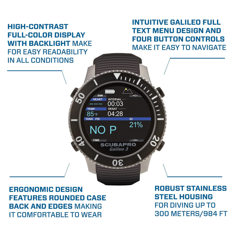 Scubapro G3 Color Integrated Dive Computer