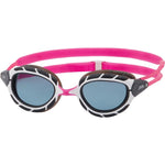 Zoggs Predator(Pink/White - Tint Smoke Lenses / Small)