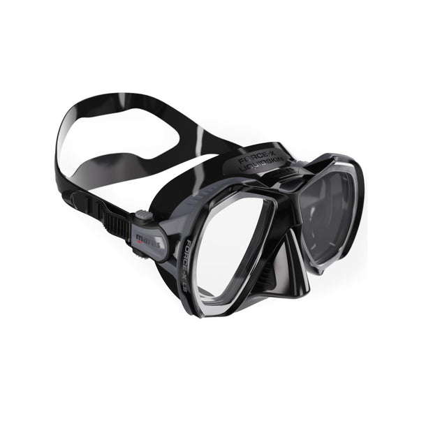 Mares Force-X LiquidSkin Dive Mask(Dark Grey/Black)