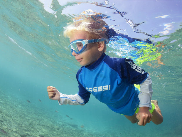 Cressi Baloo Kids Swim Goggles — Wide View, Anti-Fog | Santa Barbara Aquatics