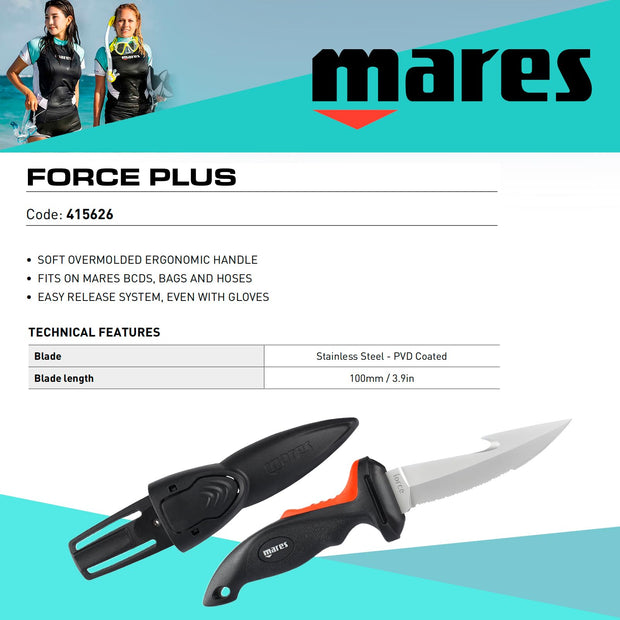 Mares Force Plus - Standard 3.9