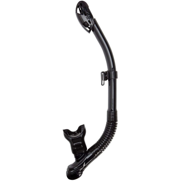 XS Scuba Passage Dry Snorkel(Black Silicone)