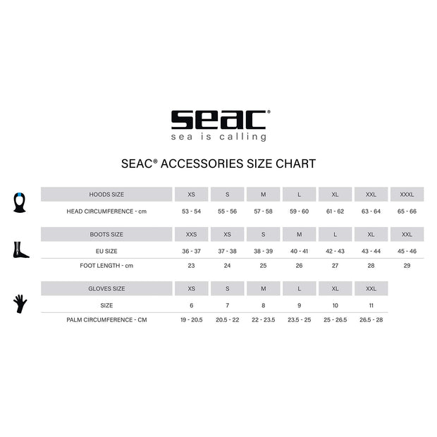 SEAC Pro HD 6mm Neoprene Wetsuit Boot