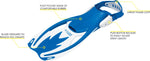 Cressi Rocks Kid's Swim Fins
