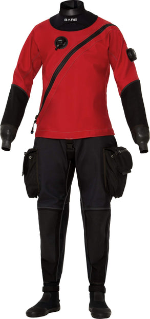 Bare Expedition HD2 Tech Dry Women's Drysuit(Red / X-Small)