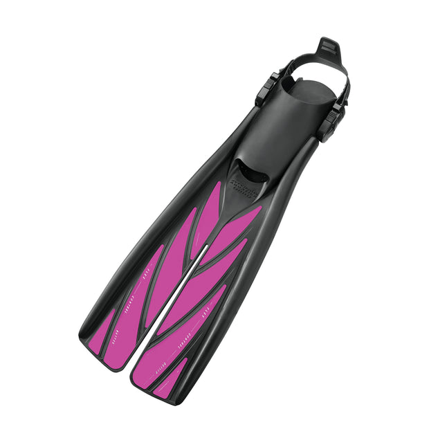 Atomic Aquatics Open Heel Split Fins(Fuchsia / Small)