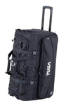 TUSA - Dive Gear Roller Duffle Bag in Black
