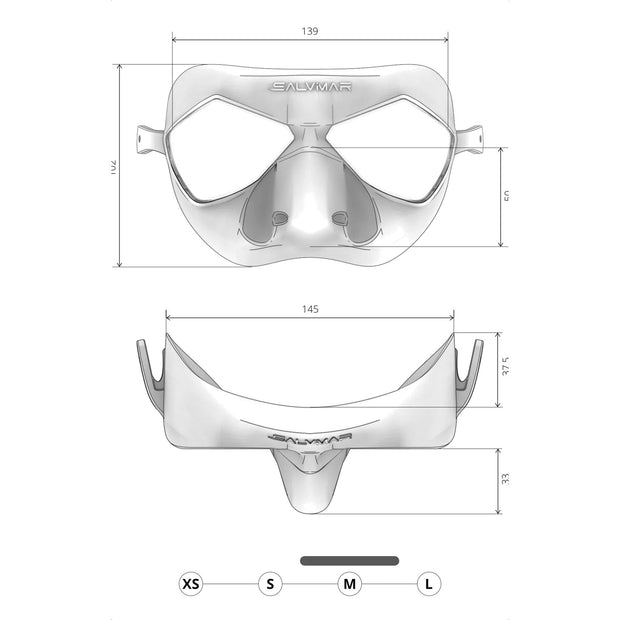 Salvimar Incredible Mask, Black