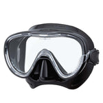 TUSA M-1002 Freedom Tina Scuba Diving Mask(Black/Black)