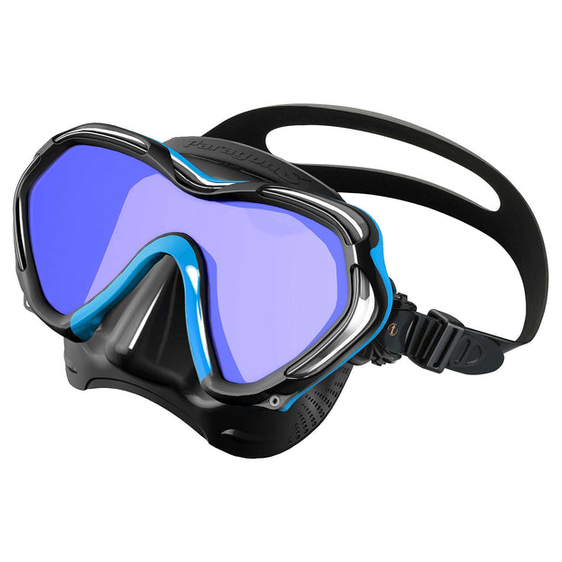 TUSA M-1007 Paragon S Scuba Diving Mask(Fishtail Blue)