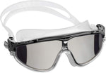 Cressi Skylight Adult Swim Goggles(Clear/Black, Hd Mirrored Lens)