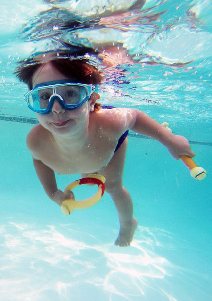 Cressi Baloo Wide View Swim Goggles for Kids