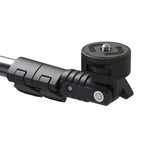 AquaPod Mini Camera Pole with Standard -20 Camera Mount & Action Camera Adapter - Extends 15.5 to 38 - Gets Closer to Subjects - Tilts for Selfies