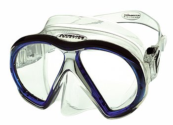 Atomic Aquatics Subframe Mask(Clear/Blue / Standard)