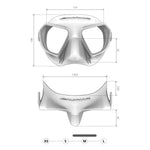 Salvimar Noah Anti Fog Dive Mask Black
