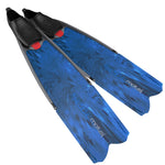 Seac Motus Long Blade Freediving Fins(Camo Blue / 35-36)