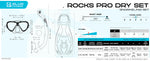 Cressi Rocks Junior Snorkeling Fins Set