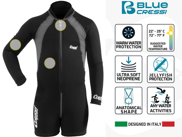 Cressi Kid Long Sleeve Swimsuit
