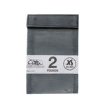 XS Scuba Fill Your Own Weight Pouch(Gray- 2 lb)