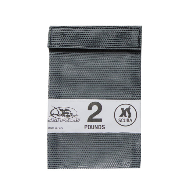 XS Scuba Fill Your Own Weight Pouch(Gray- 2 lb)