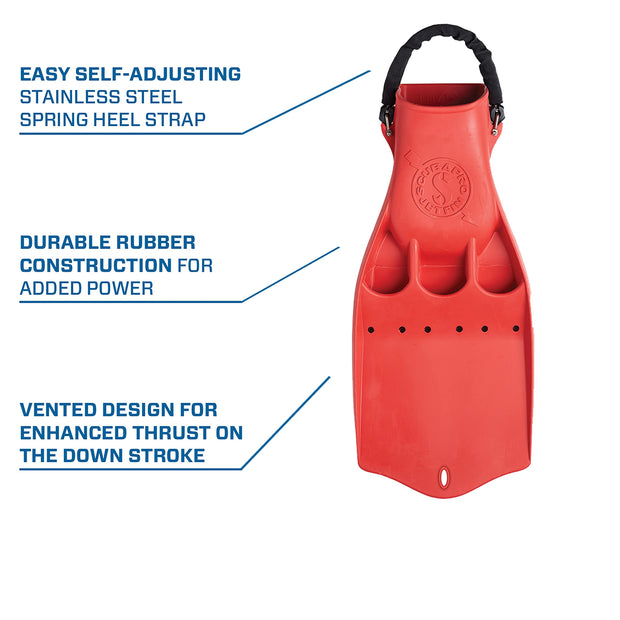 Scubapro Jet Fin with Spring Heel Straps