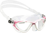 Cressi Planet Adult Swim Goggles(Clear/White/Pink)