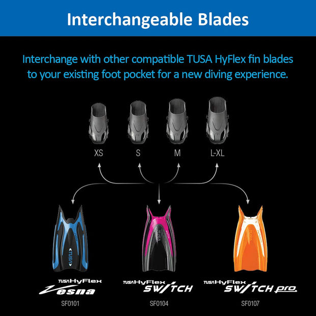 Tusa Hyflex Zoom Splitfins