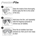 TUSA Anti-Fog Freedom Film for all Scuba/Snorkeling