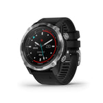 Garmin Descent Mk2, Watch-Style Dive Computer, Multisport Training/Smart Features, Stainless Steel with Black Band, 010-02132-00(Default Title)