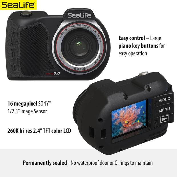 SeaLife Micro 3.0 Underwater Camera Gift Set