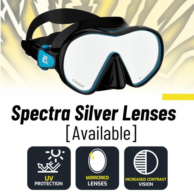 Cressi x Steve Aoki Limited Edition HiroQuest Adult Mask & Snorkel Set