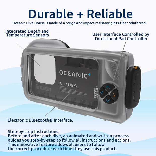 Oceanic+ Dive Housing V2