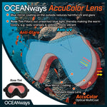 XS Scuba Oceanways Superview Accucolor Mask