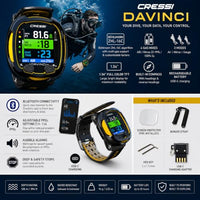 Cressi Da Vinci Wrist Dive Computer
