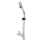Sherwood Tiga Dry Snorkel(White Silicone)