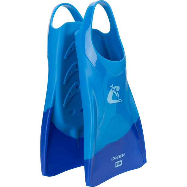 Cressi Pura Swim Fins(Blue/Azure / X-Small)