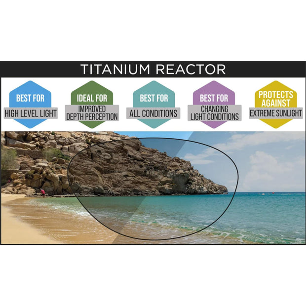 Zoggs Predator Flex Titanium Reactor