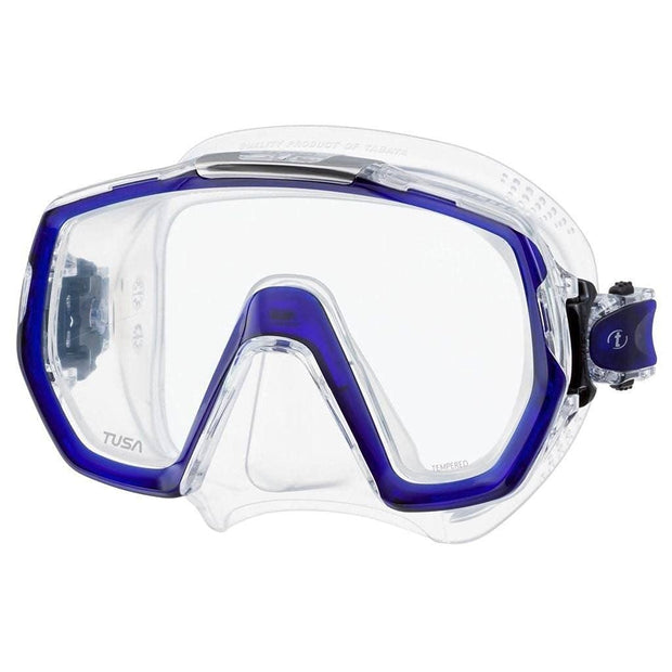 TUSA M-1003 Freedom Elite Scuba Diving Mask(Cobalt Blue)