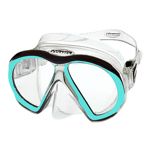 Atomic Aquatics Subframe Mask(Clear/Aqua / Standard)