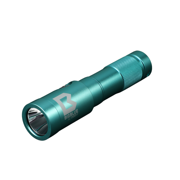 Bigblue AL1300 Lumen Narrow Beam Dive Light(Aqua)