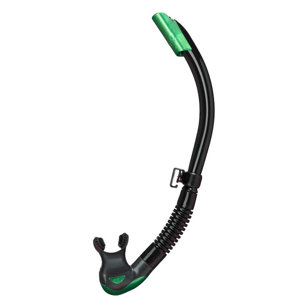 TUSA SP-170 Platina Hyperdry II Scuba Diving Snorkel(Black/Energy Green)