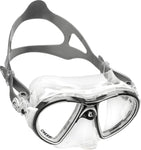 Cressi Eyes Evolution Crystal Dive Mask(White/Black)