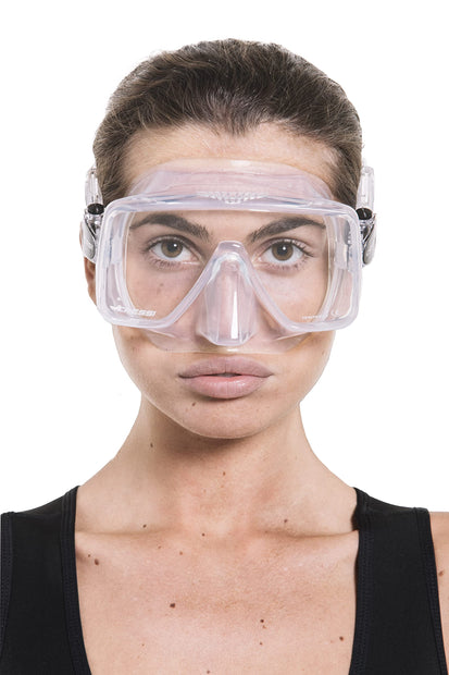 Cressi Frameless Adult Scuba Diving Mask: Wide Visibility, Silicone Skirt: SF1 : Quality Since 1946